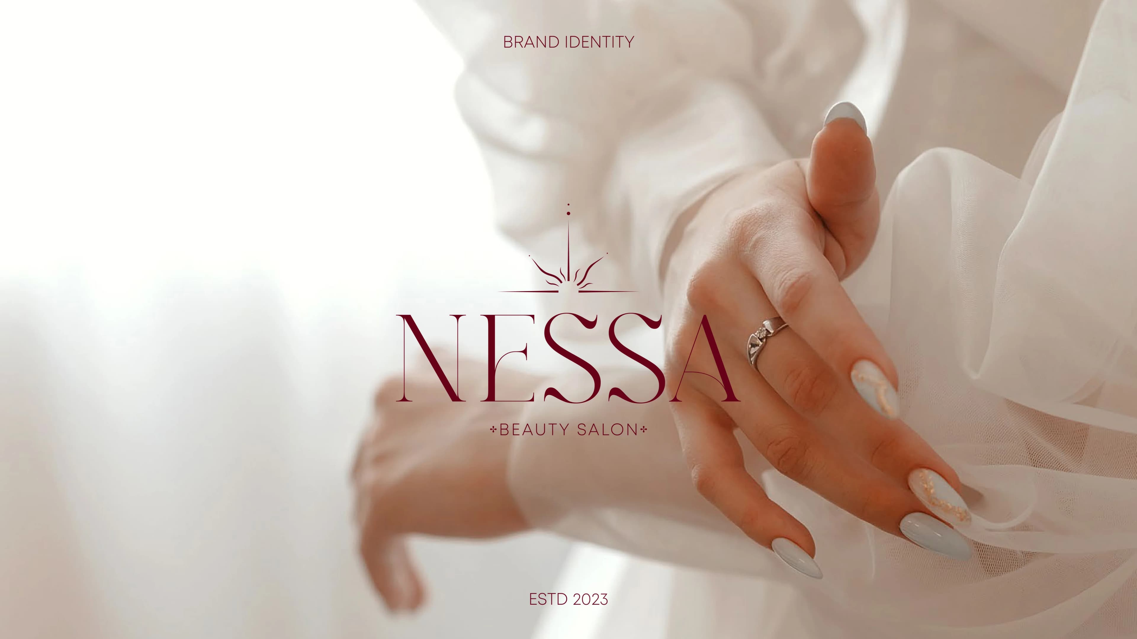 Nessa Beauty Nails — Логотип
