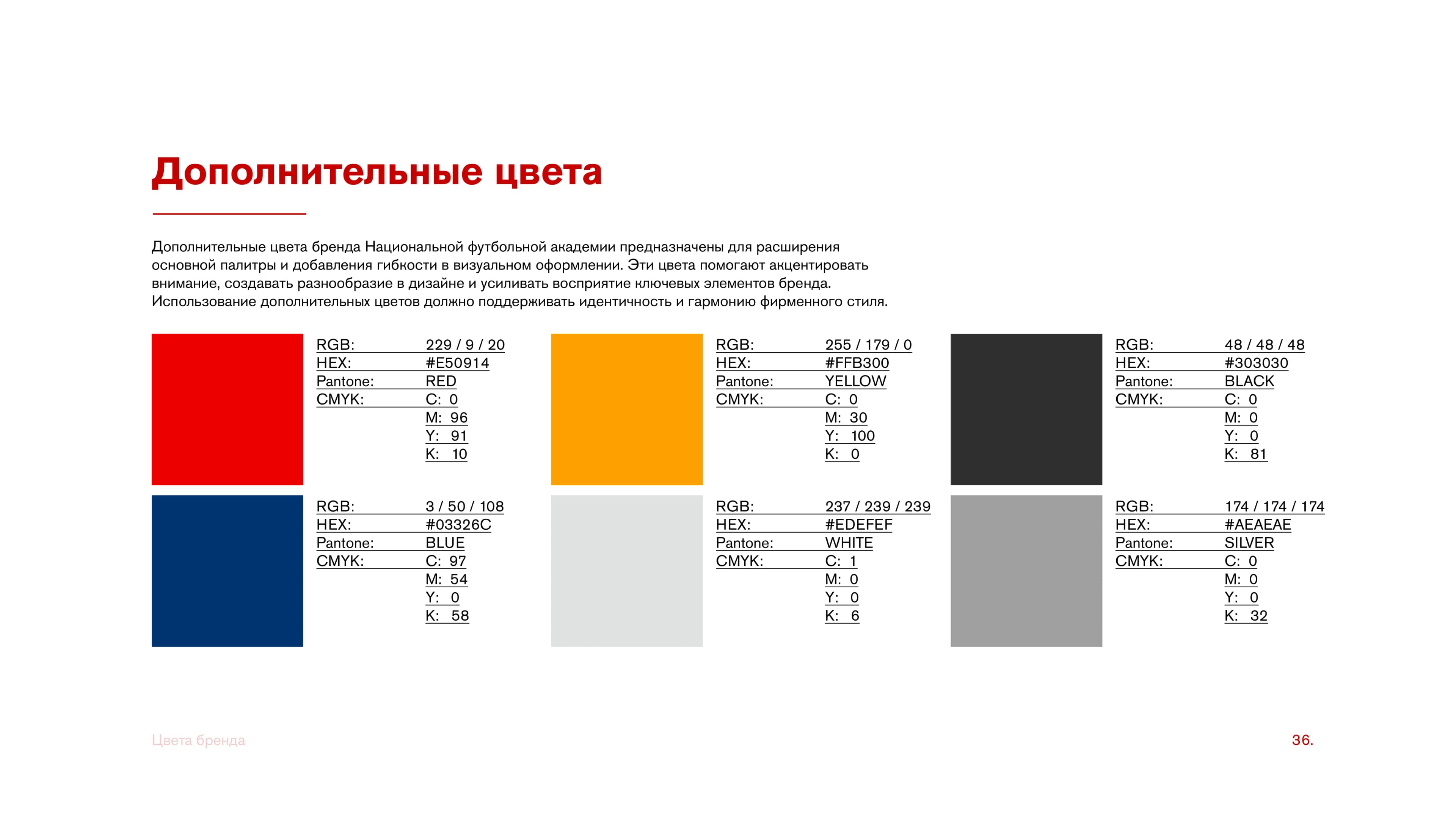 Цветовая палитра